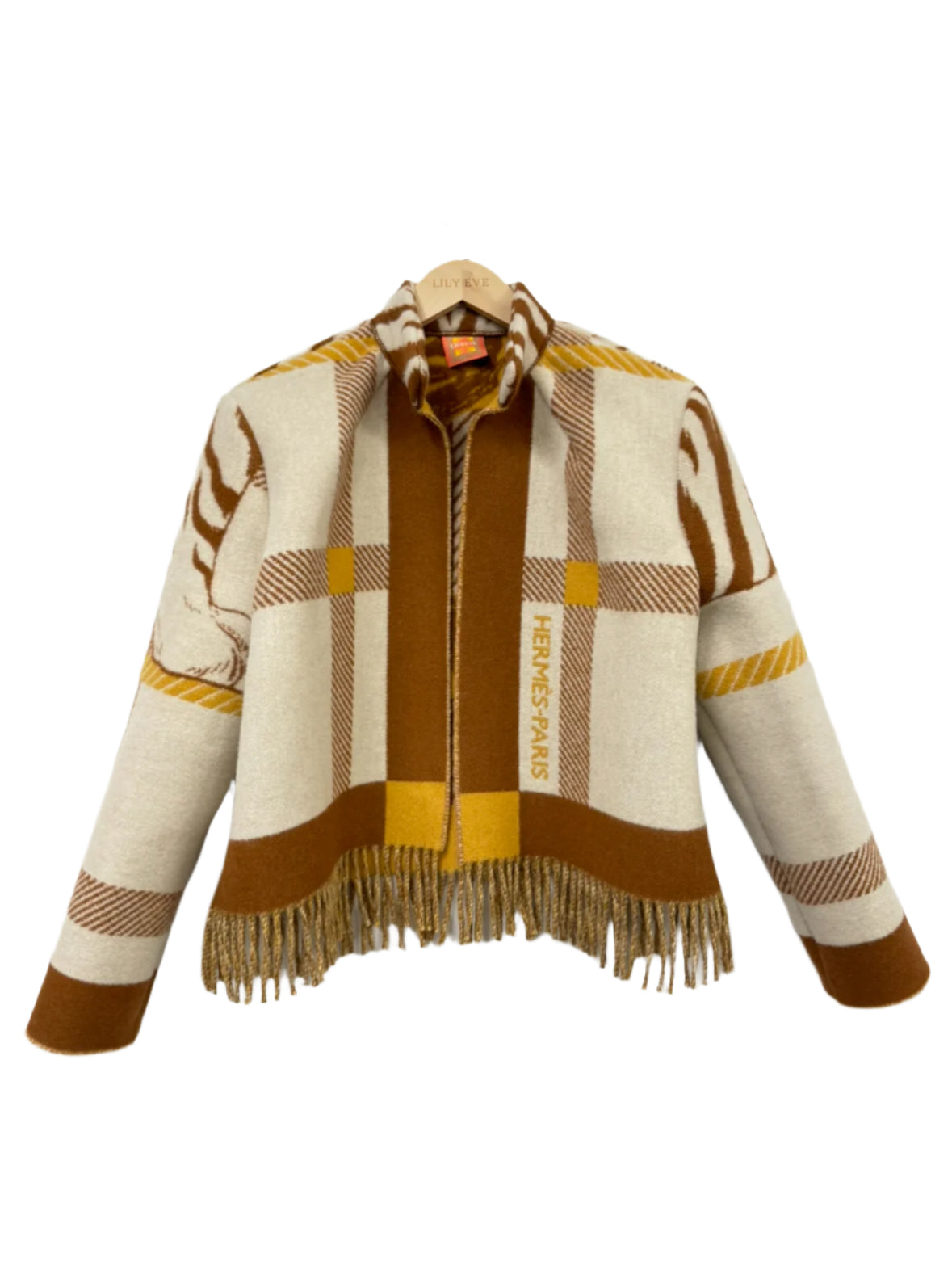 The Gold Tiger Fringe Jacket