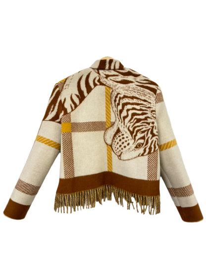 The Gold Tiger Fringe Jacket