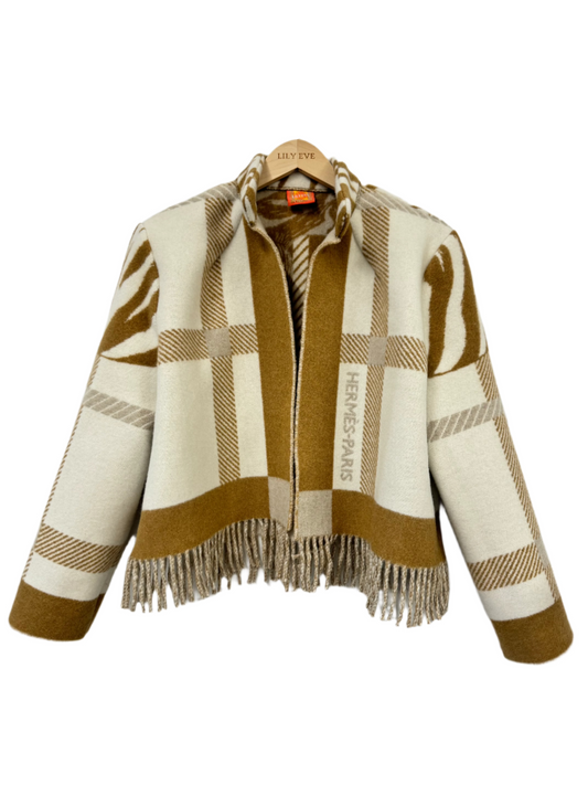 The Gold Tiger Fringe Jacket