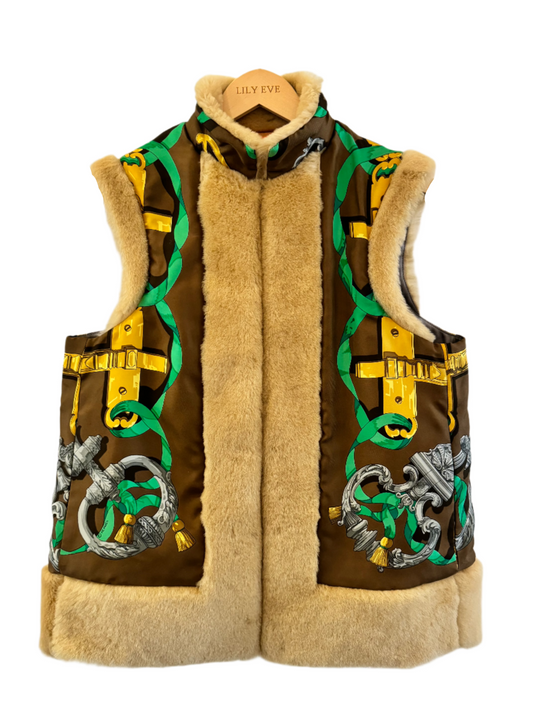 The Shearling Vest
