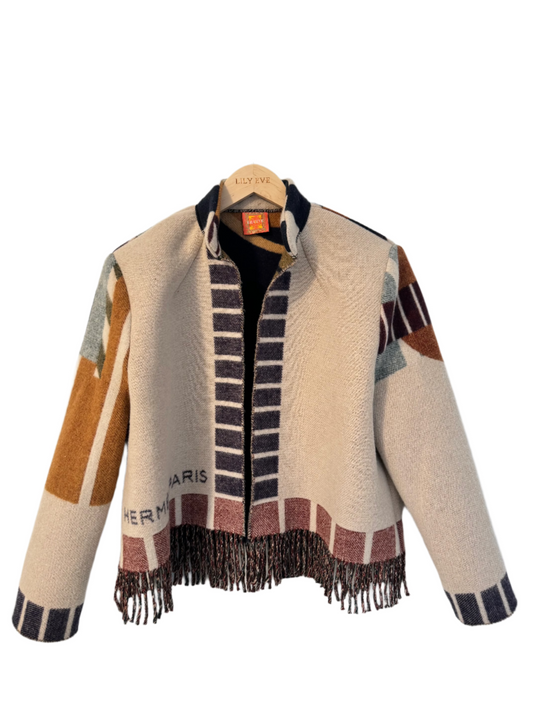 The Multi Color Fringe Jacket