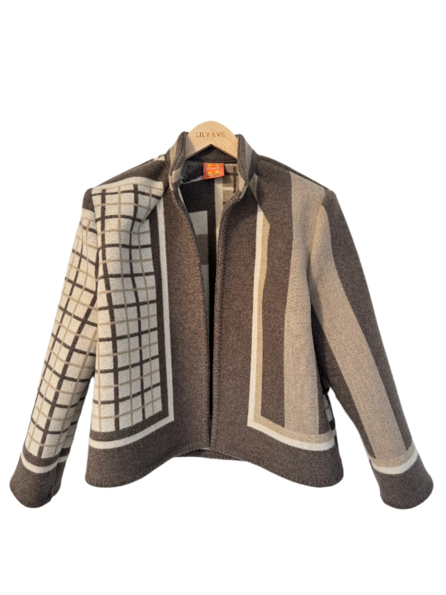 The Brown Window Pane Jacket