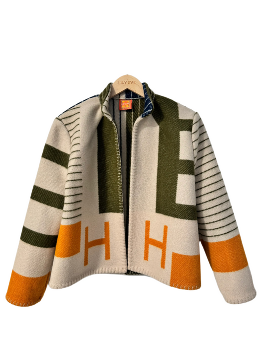 The Green & Yellow Stripe Jacket