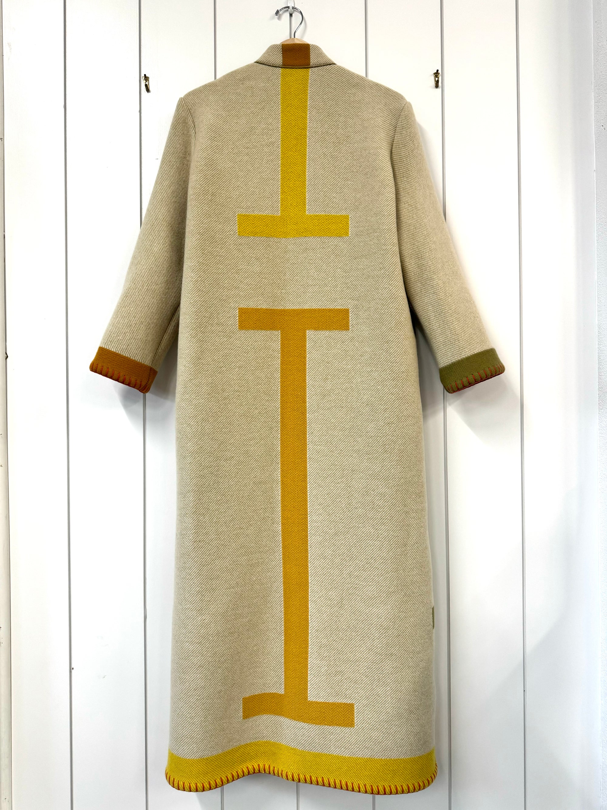 The Yellow Linear Coat