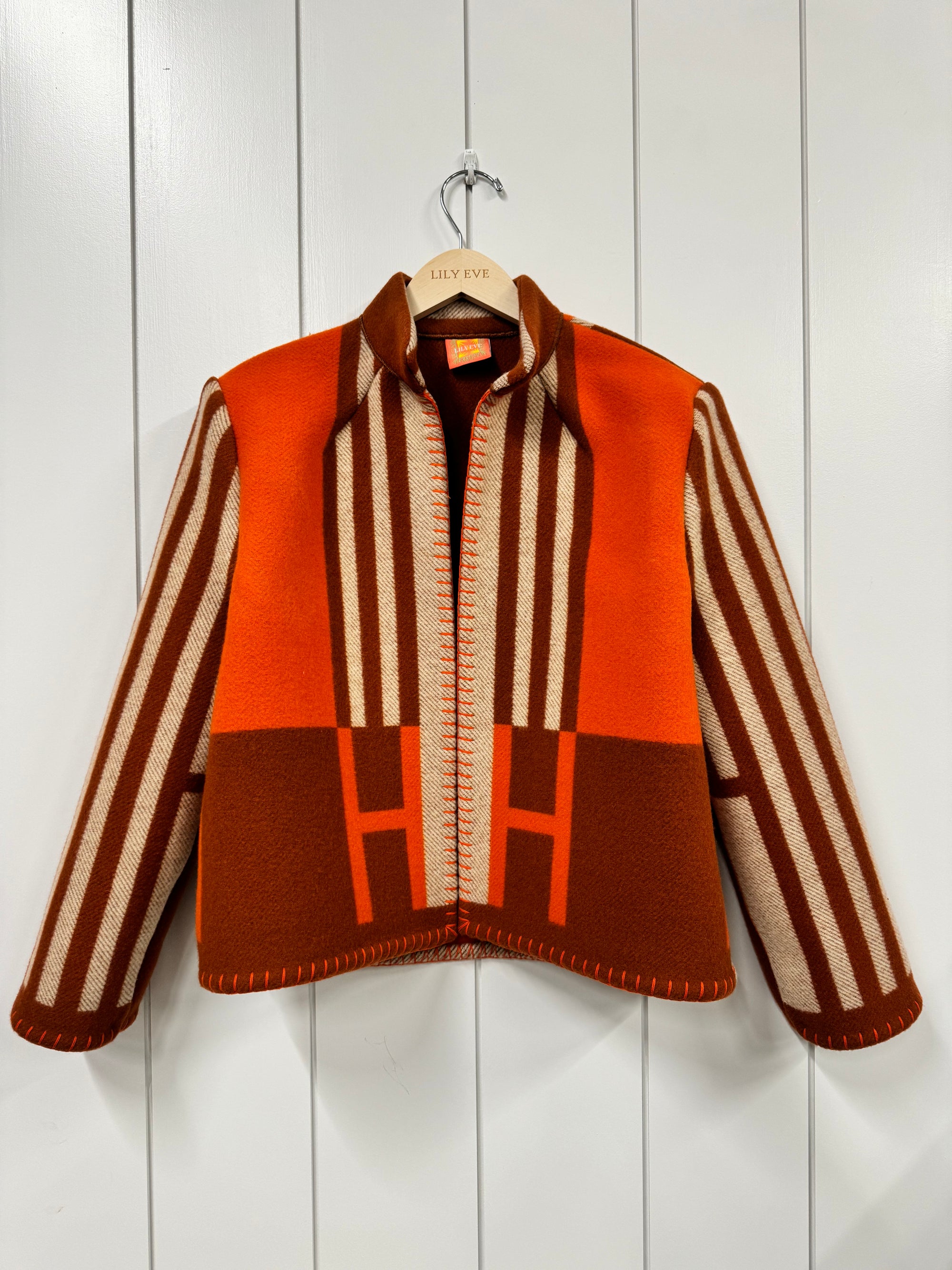 The Orange Stripe Jacket