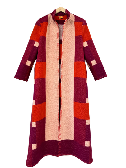 The Pink Patchwork Coat