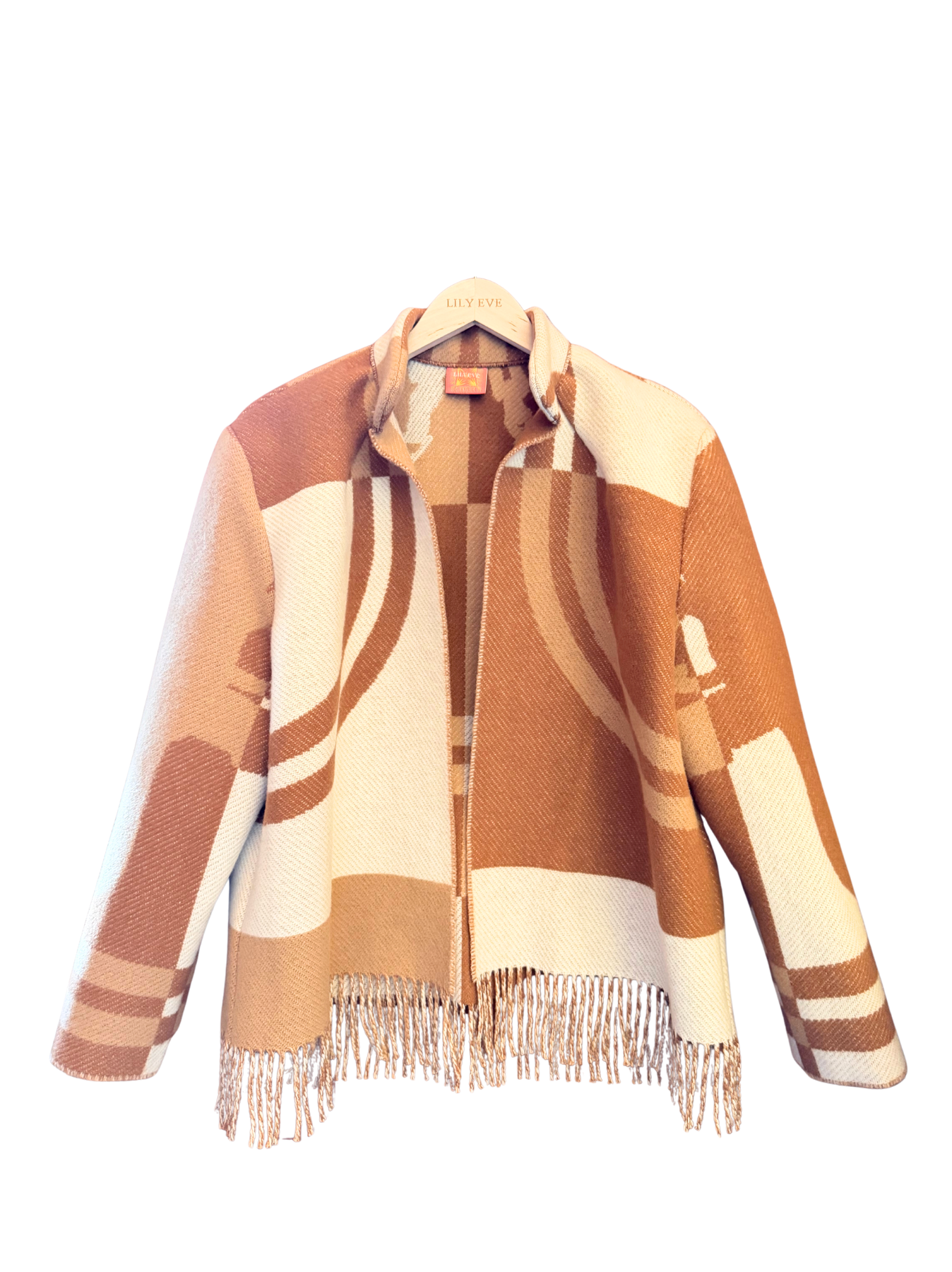 The Camel Fringe Jacket