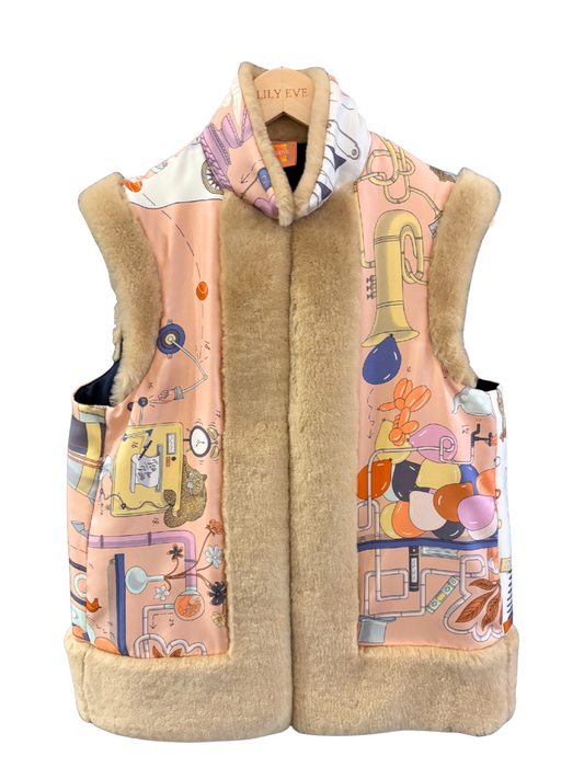 The Shearling Vest Series