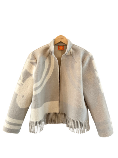The Neutral Fringe Jacket