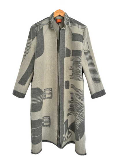 The Grey Buckle Coat