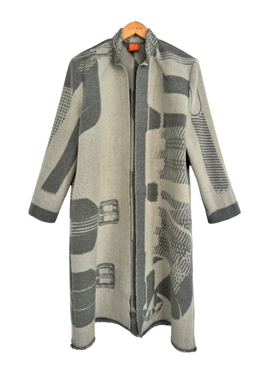 The Grey Buckle Coat