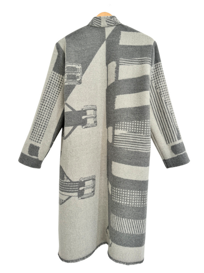 The Grey Buckle Coat