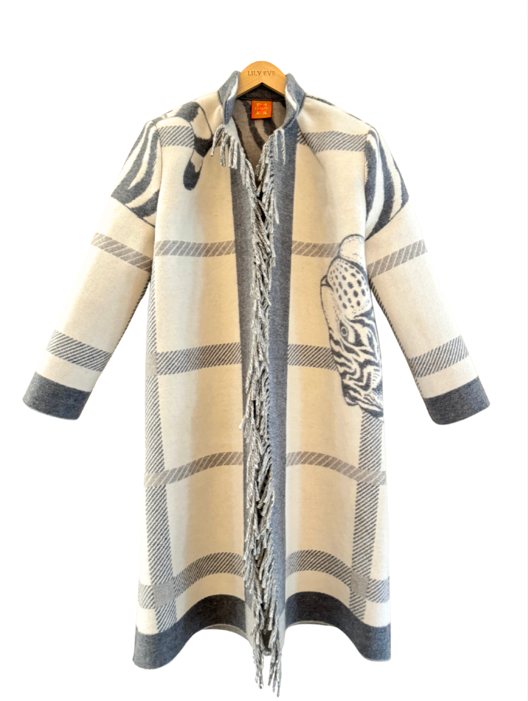 The Grey Leopard Coat