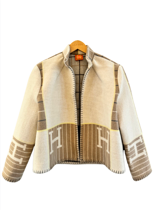 The Brown Pinstripe Jacket