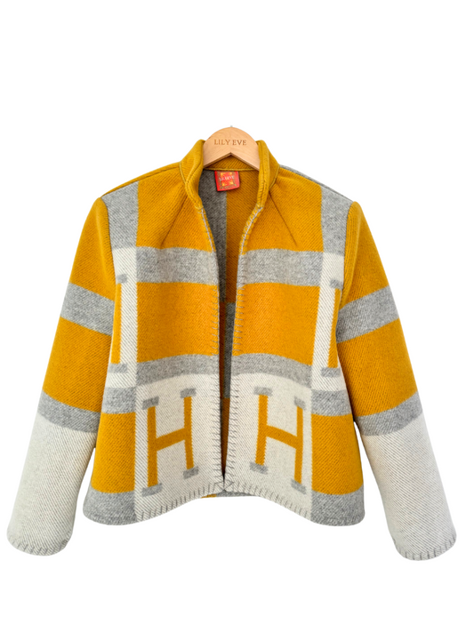 The Yellow Grid Jacket