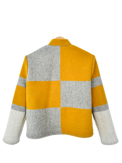 The Yellow Grid Jacket