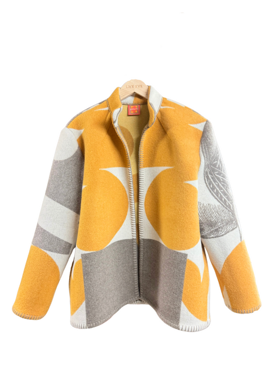 The Yellow Abstract Jacket