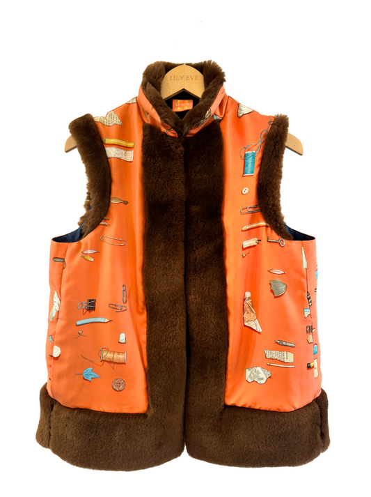 The Shearling Vest Series
