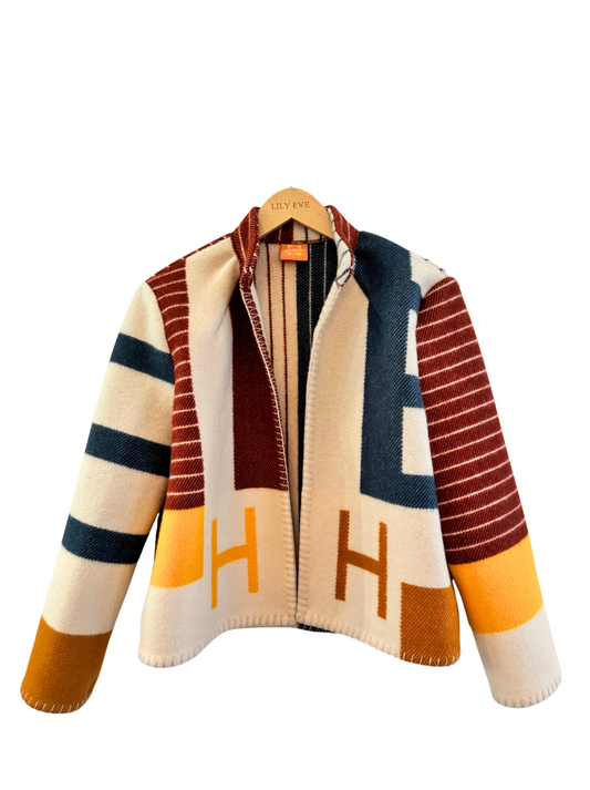The Navy & Red Stripe Jacket