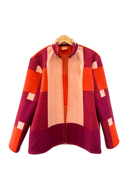 The Pink Plaid Jacket