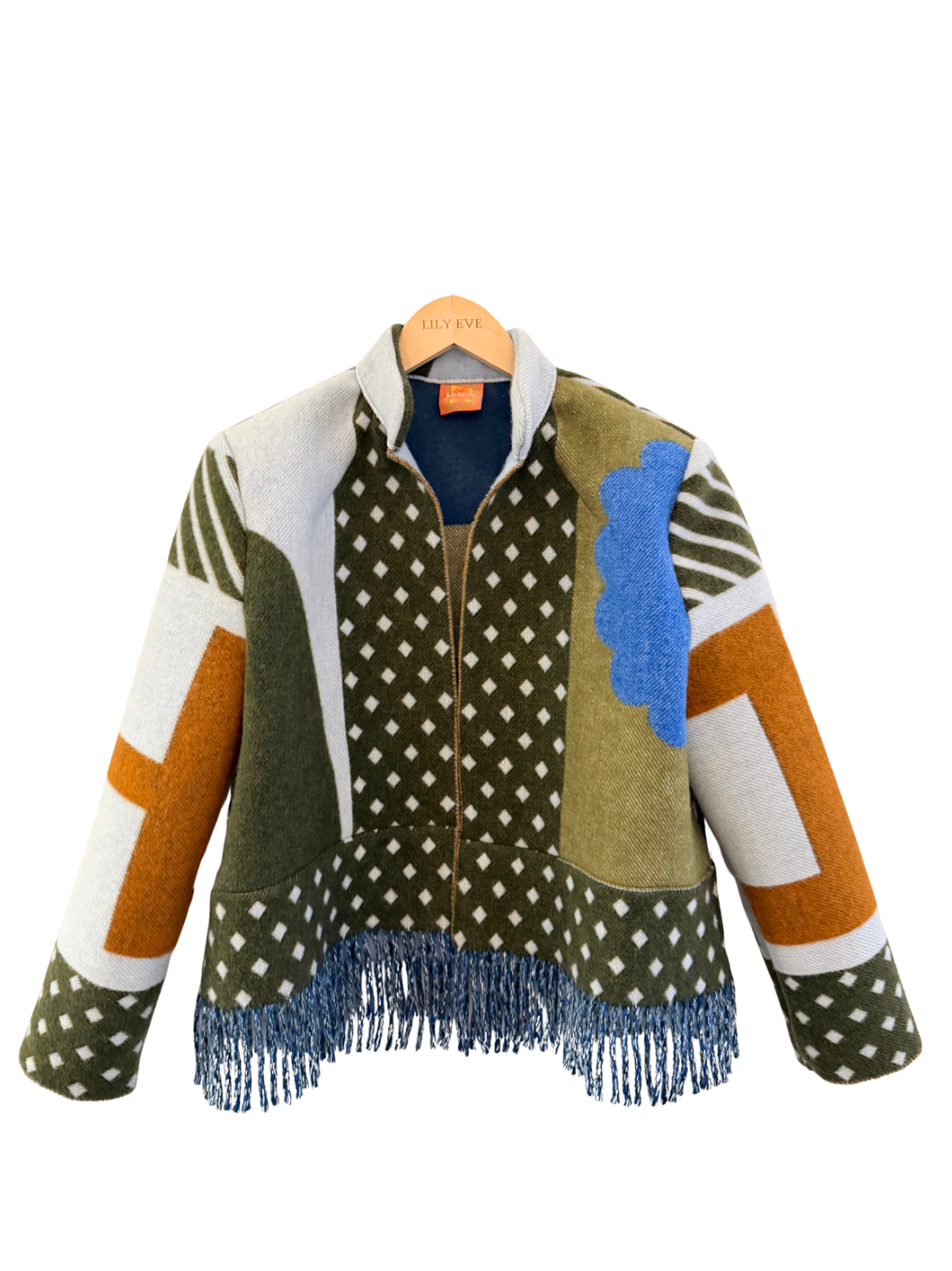 The Green Cloud Fringe Jacket