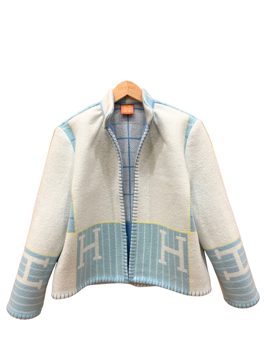 The Blue Double Check Jacket