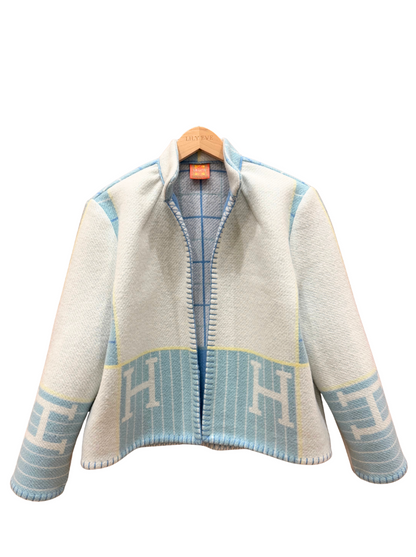 The Blue Double Check Jacket