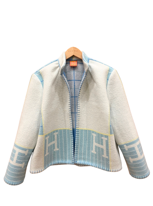 The Blue Double Check Jacket