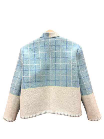 The Blue Double Check Jacket