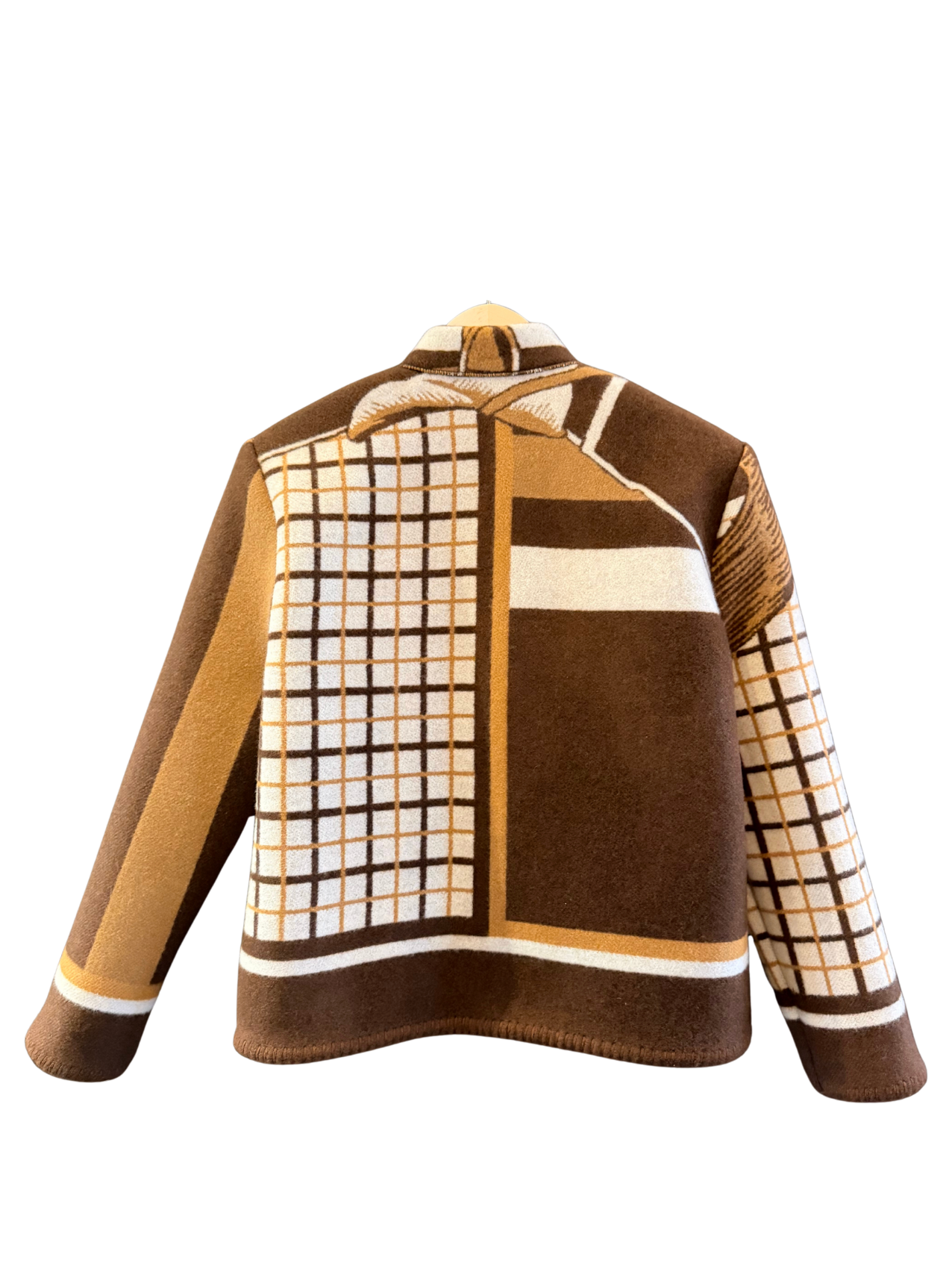 The Brown Windowpane Jacket
