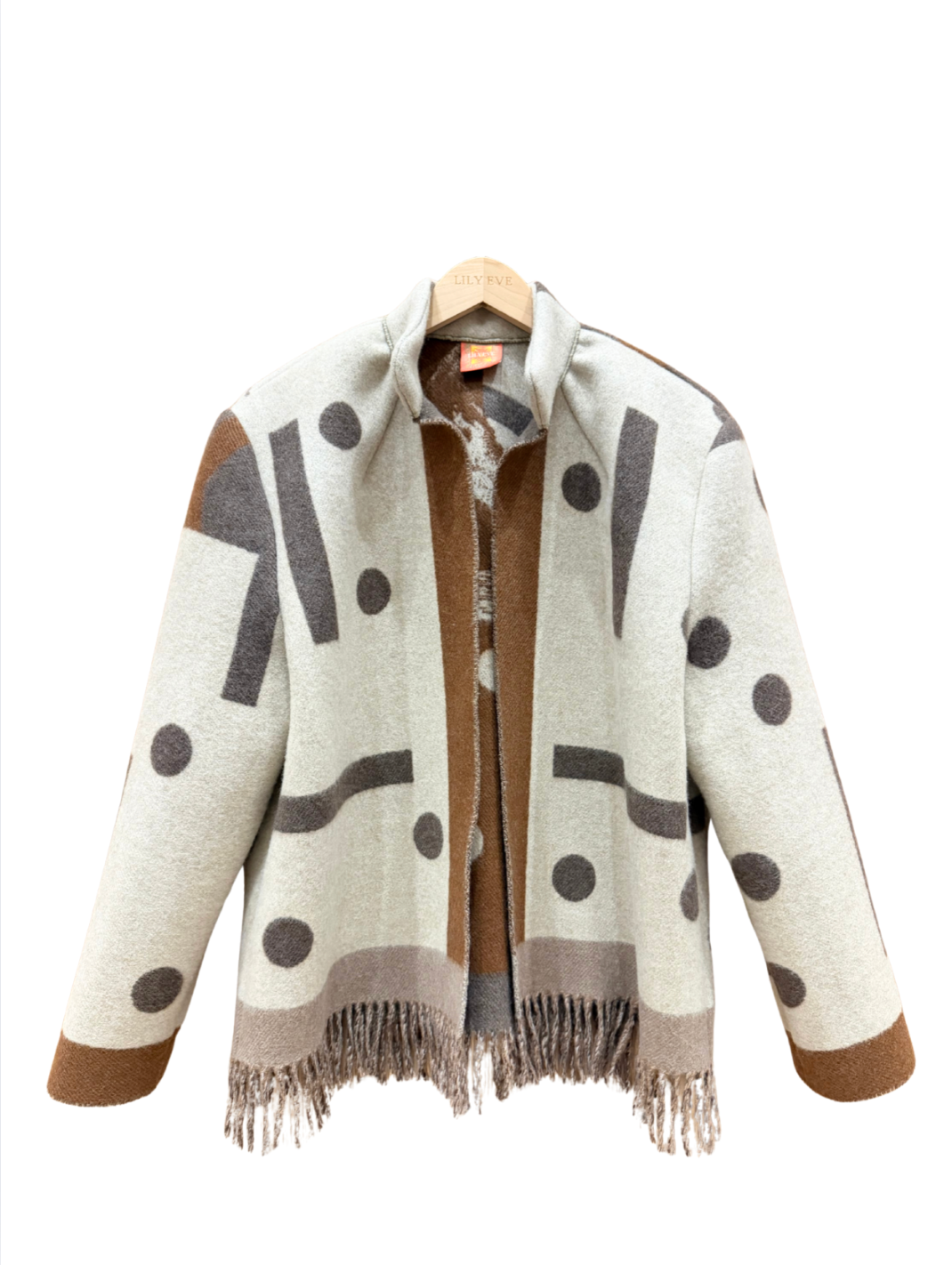 The Polka Dot Fringe Jacket