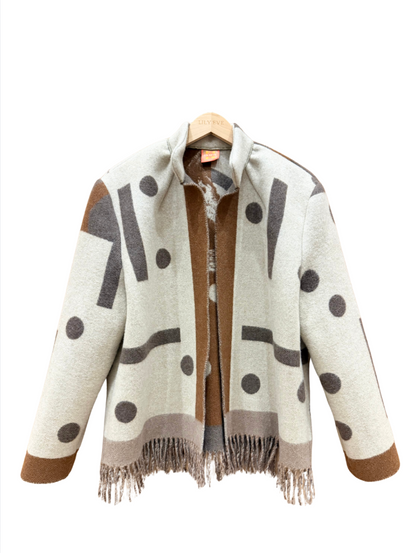 The Polka Dot Fringe Jacket