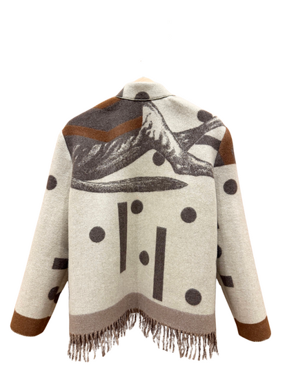 The Polka Dot Fringe Jacket