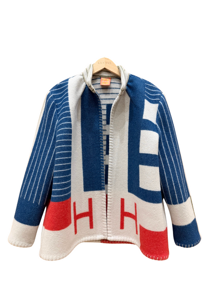 The Navy Pinstripe Jacket