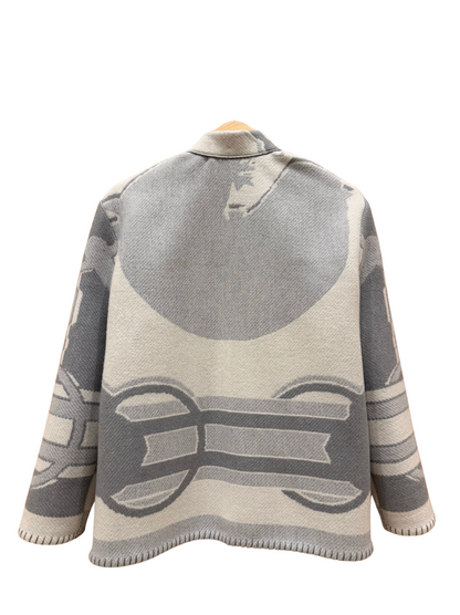 The Grey Belt Strap Jacket