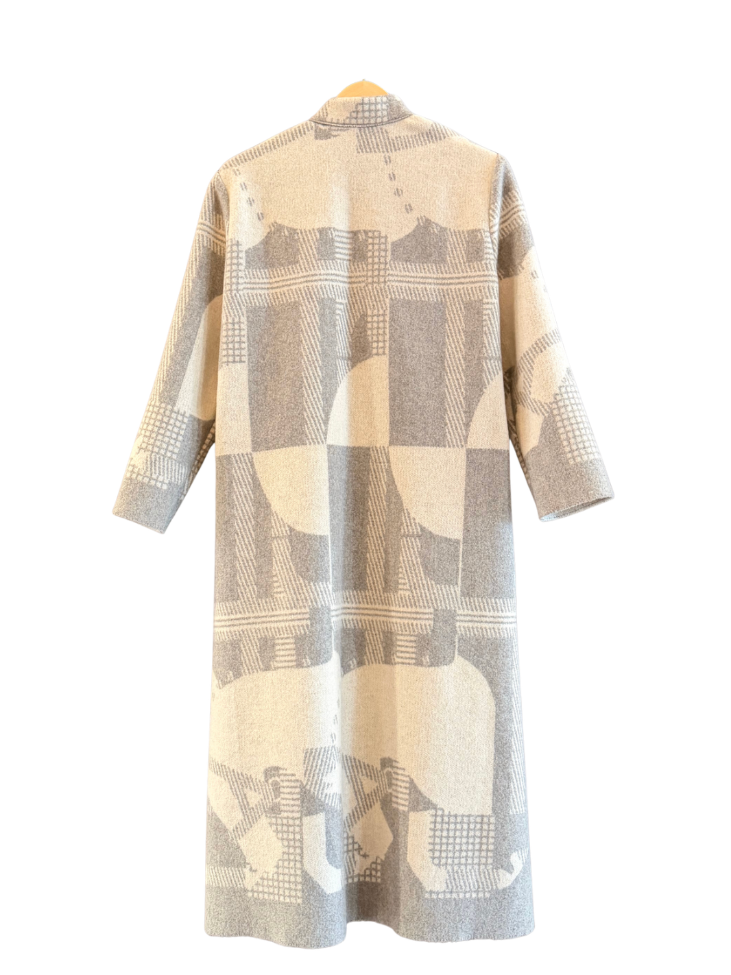 The Grey Fringe Coat