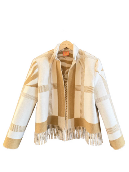 The Brown Leopard Tail Jacket