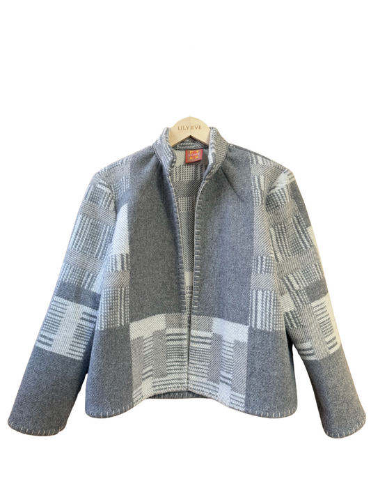 The Grey Checkmate Jacket