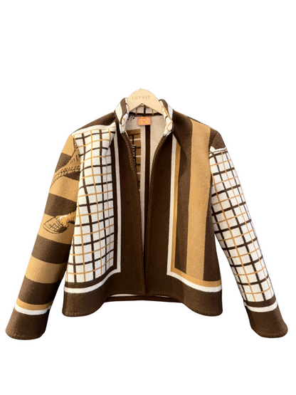 The Brown Windowpane Jacket