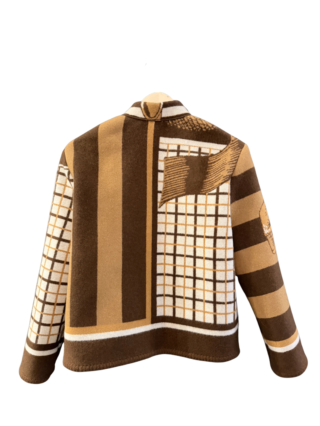 The Brown Windowpane Jacket