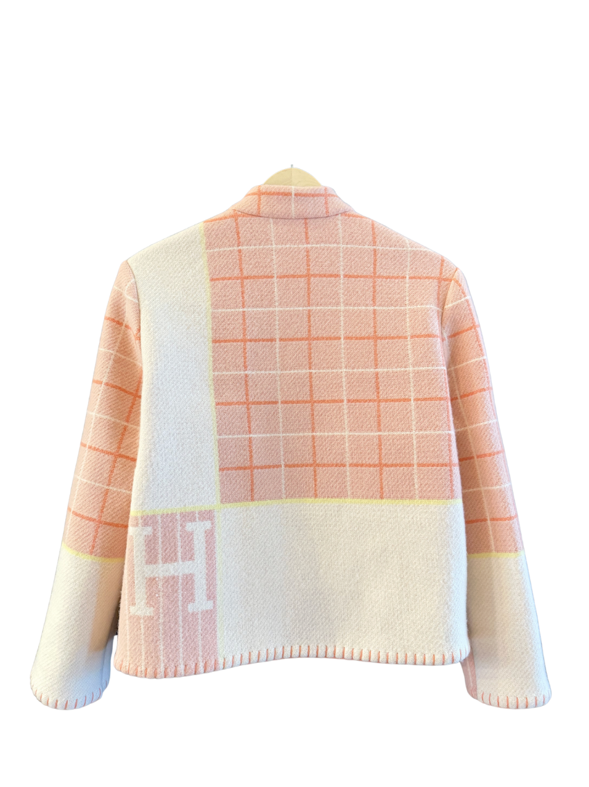 The Pink Grid Jacket