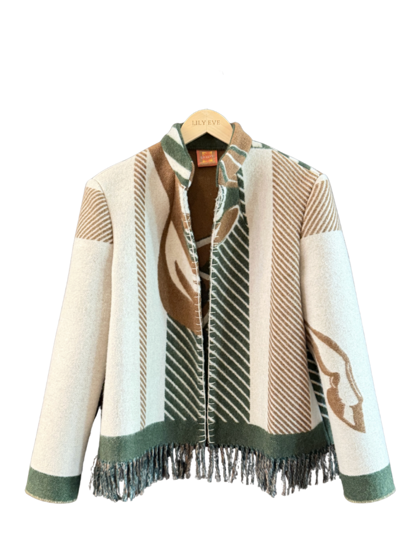 The Emerald Fringe Jacket