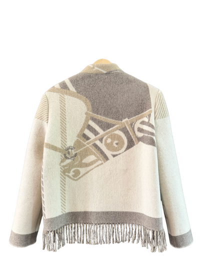 The Neutral Fringe Jacket