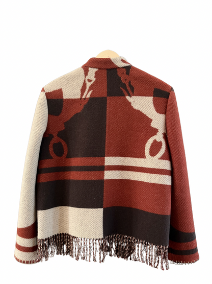 The Red Chain Fringe Jacket