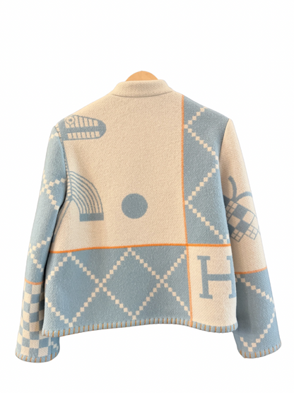 The Baby Blue Check Jacket
