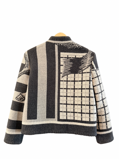The Black Grid Jacket
