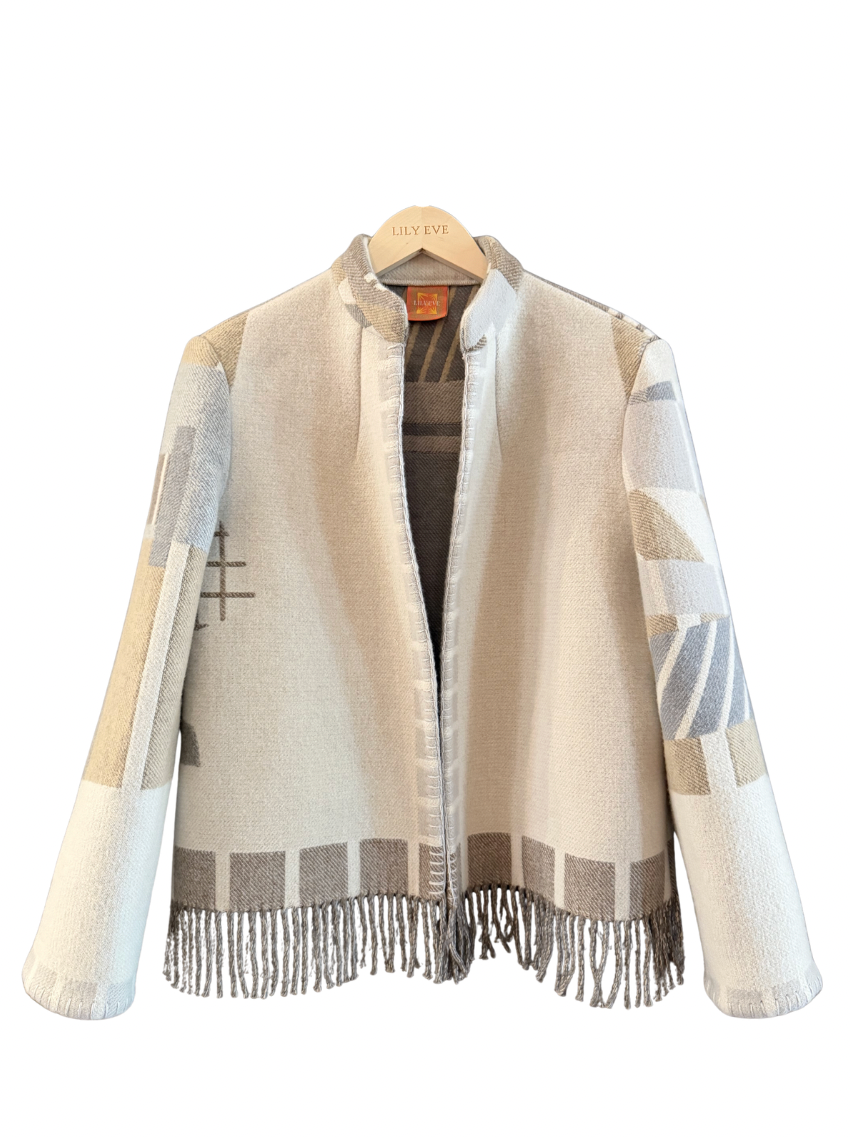 The Neutral Fringe Jacket