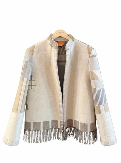 The Neutral Fringe Jacket