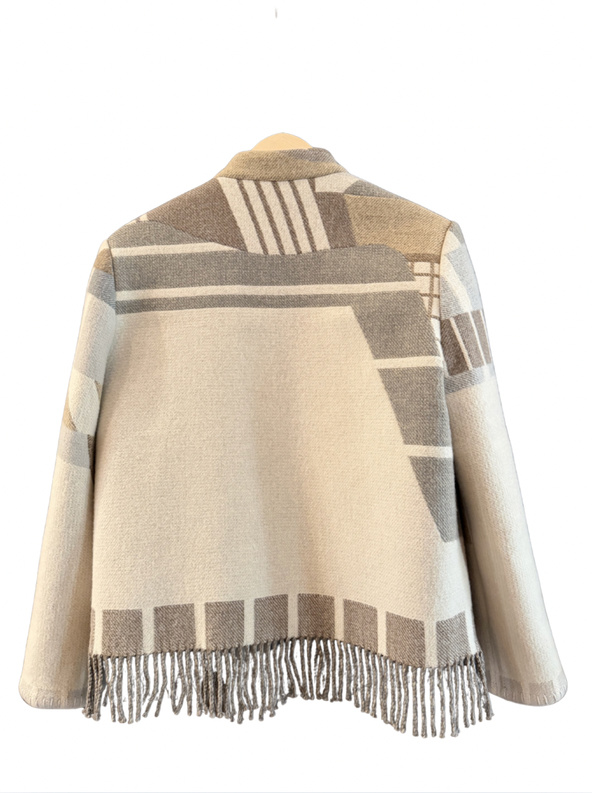 The Neutral Fringe Jacket