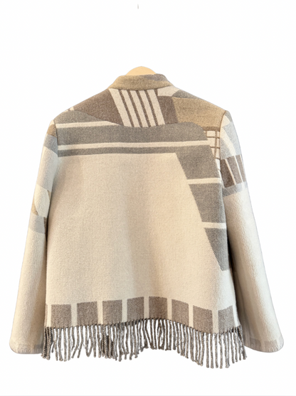The Neutral Fringe Jacket